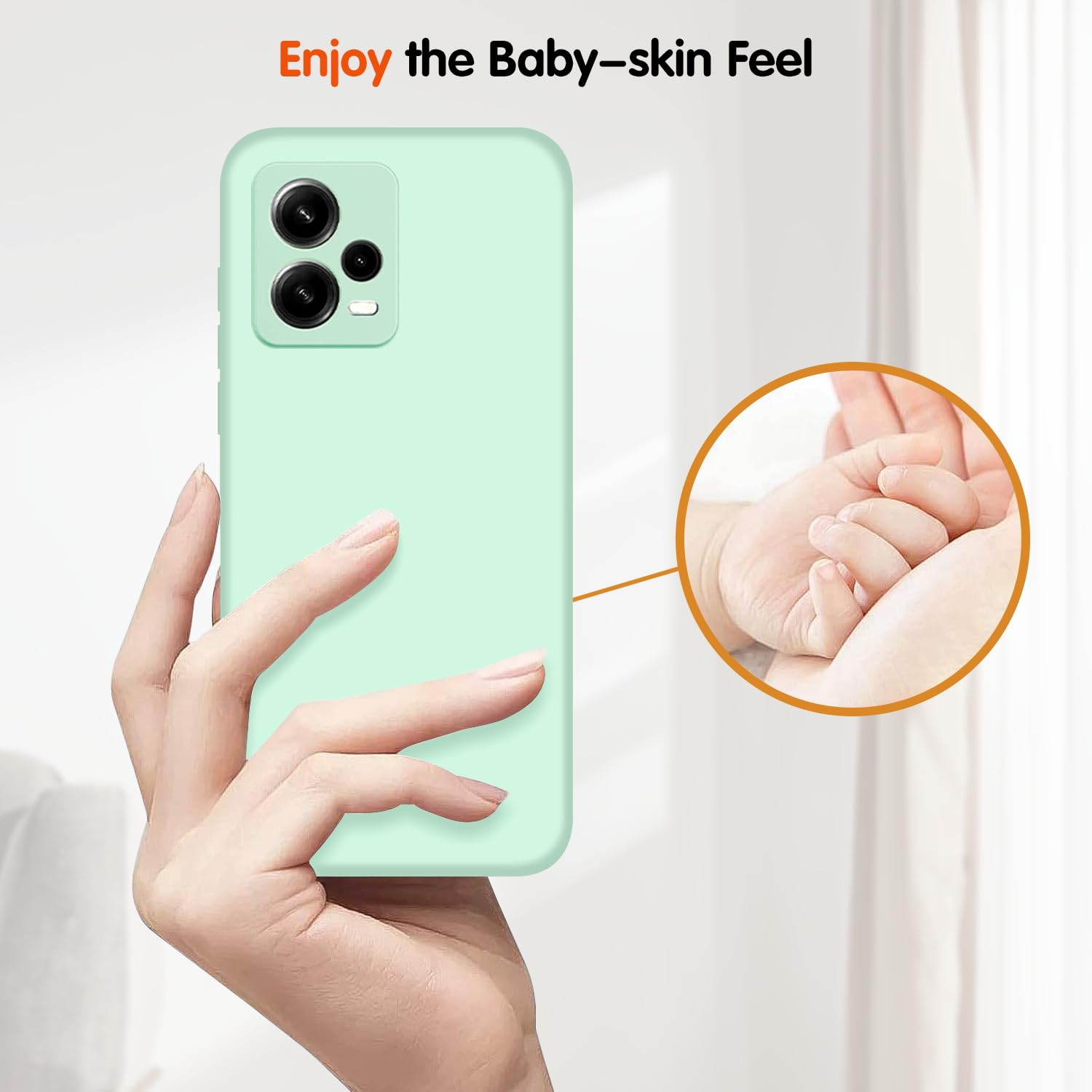 2 Custodie In Silicone Liquido Per Xiaomi Redmi Note 12 Pro Plus 5G, Morbide Con Fodera In Microfibra, Protezione Completa, Colori Nero E Verde Scuro, Antigraffio