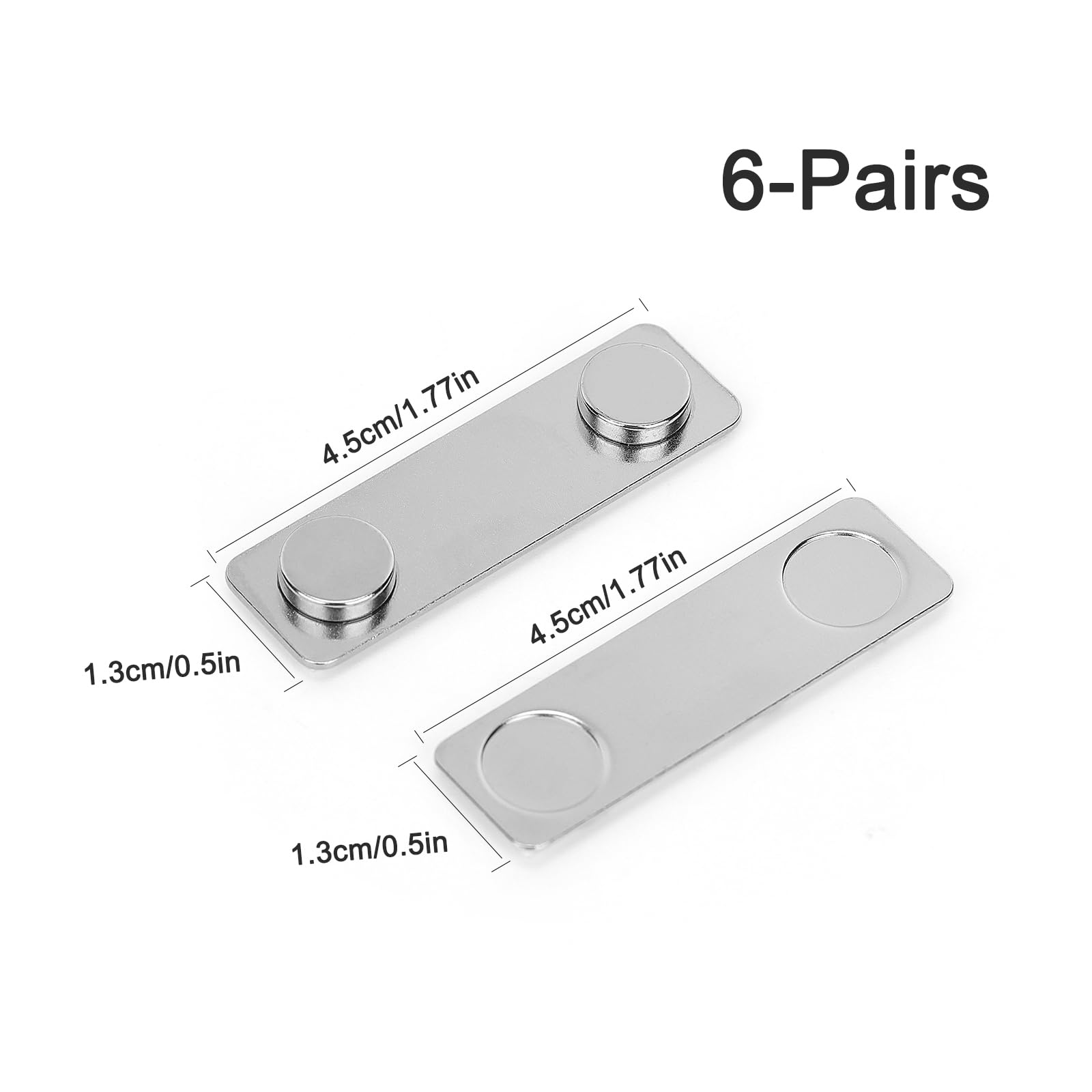 6 paia di strisce magnetiche per appendere quadri, fissaggio magnetico rimovibile e senza danni, strisce adesive per appendere cornici e decorazioni per la casa