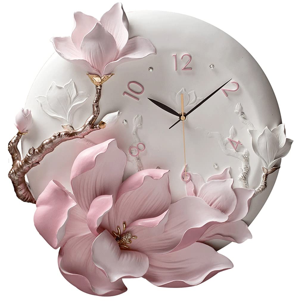 Horloge murale 3D relief pour sublimer l'ambiance de votre chambre à coucher