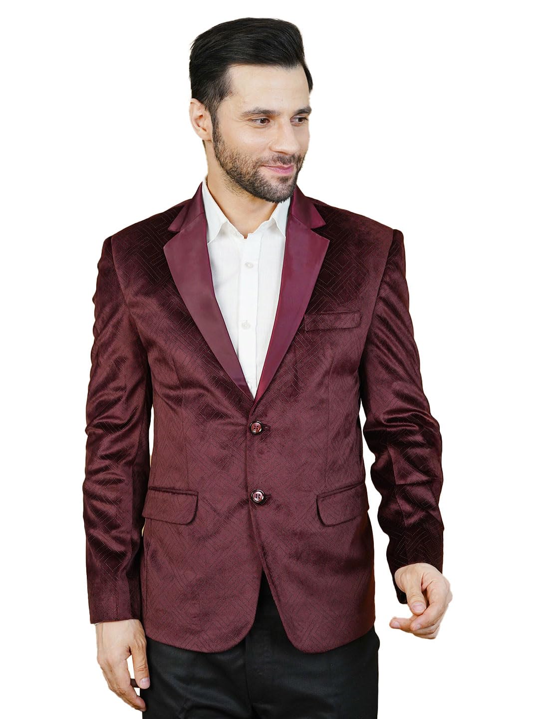 Mens Velvet Blazer