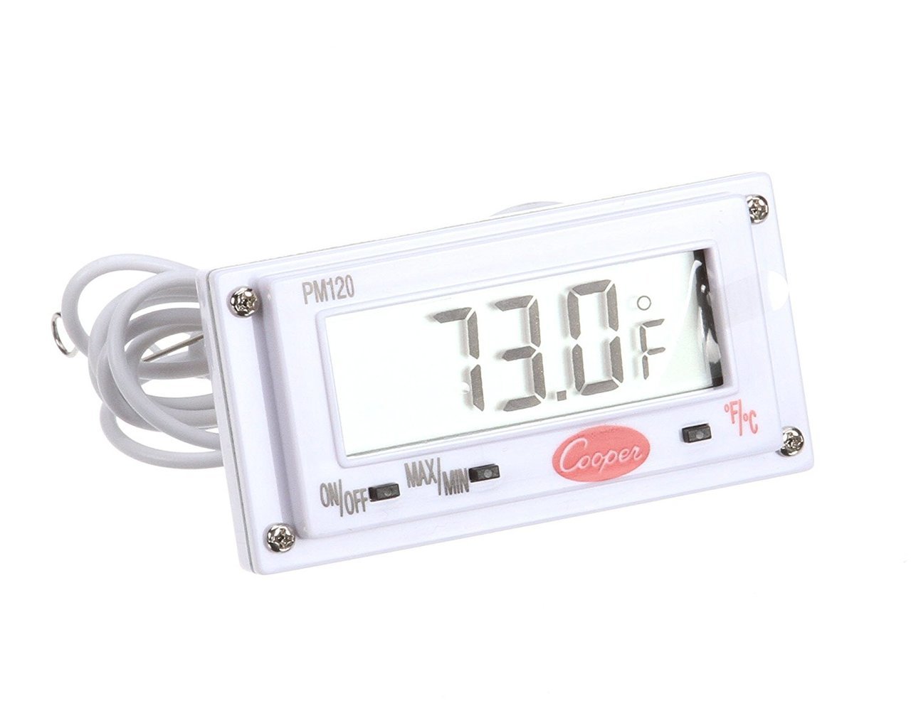 Bulk Digital Panel Thermometer 2.6x1.440/120 F/C Cooper Atkins PM12008 (58 Panel