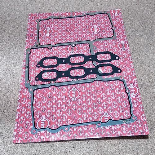 Intake Manifold Gasket Set Compatible with Land Rover Range Rover 2013-2021 LR4 14-16 Range Rover Sport 2014-2022 Range Rover VELAR LR041681 & LR041680 3.0L SC V6 Petrol Engines