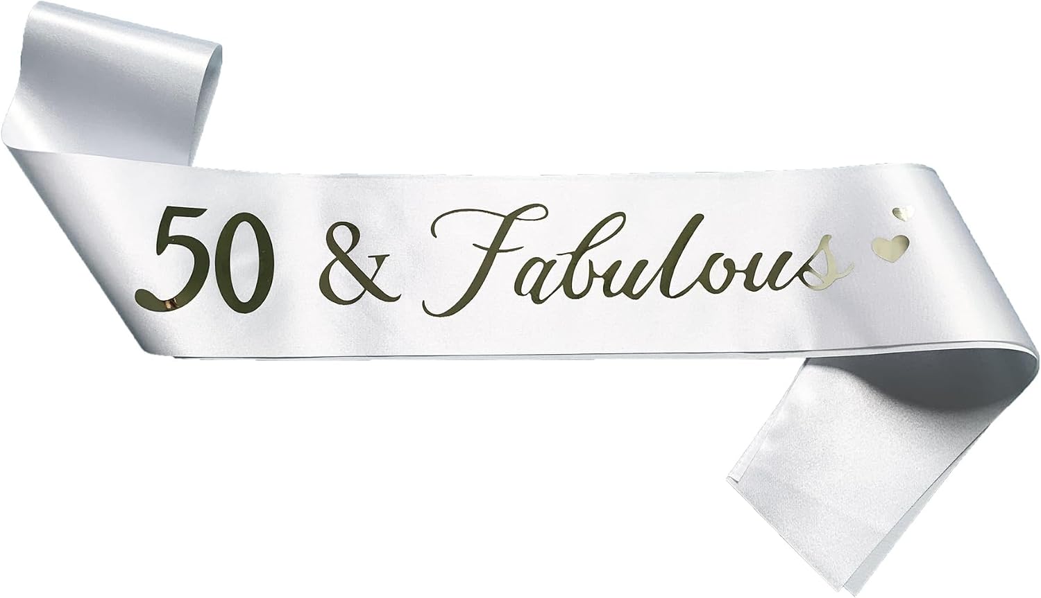 50th Birthday Sash, 50 Fabulous Birthday Sash for Women Purple Sash with Silver Foil Letter 50th Birthday sash for men Party Decorations Favors Purple Silver