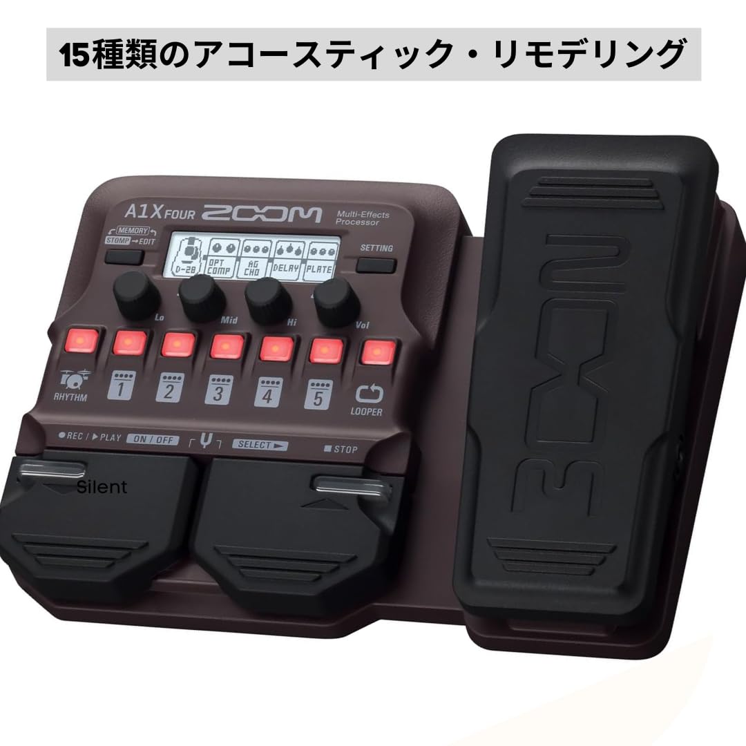 楽器 Zoom A1 ZOOM A1 FOUR Acoustic Multi-Effects Processor｜ミュージックランドKEY