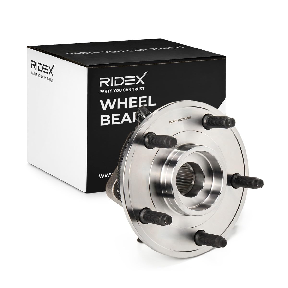 RIDEX 654W0767 Juego de cojinete de rueda Delantero Compatible con JEEP WRANGLER III JK