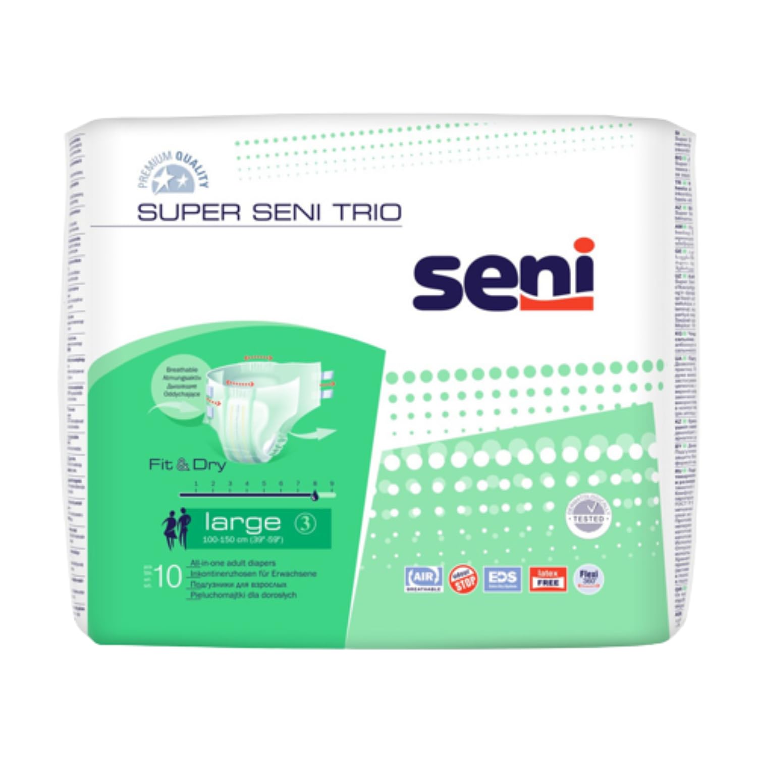 SUPER SENI Trio Gr.3 large Windelhosen 6X10 St