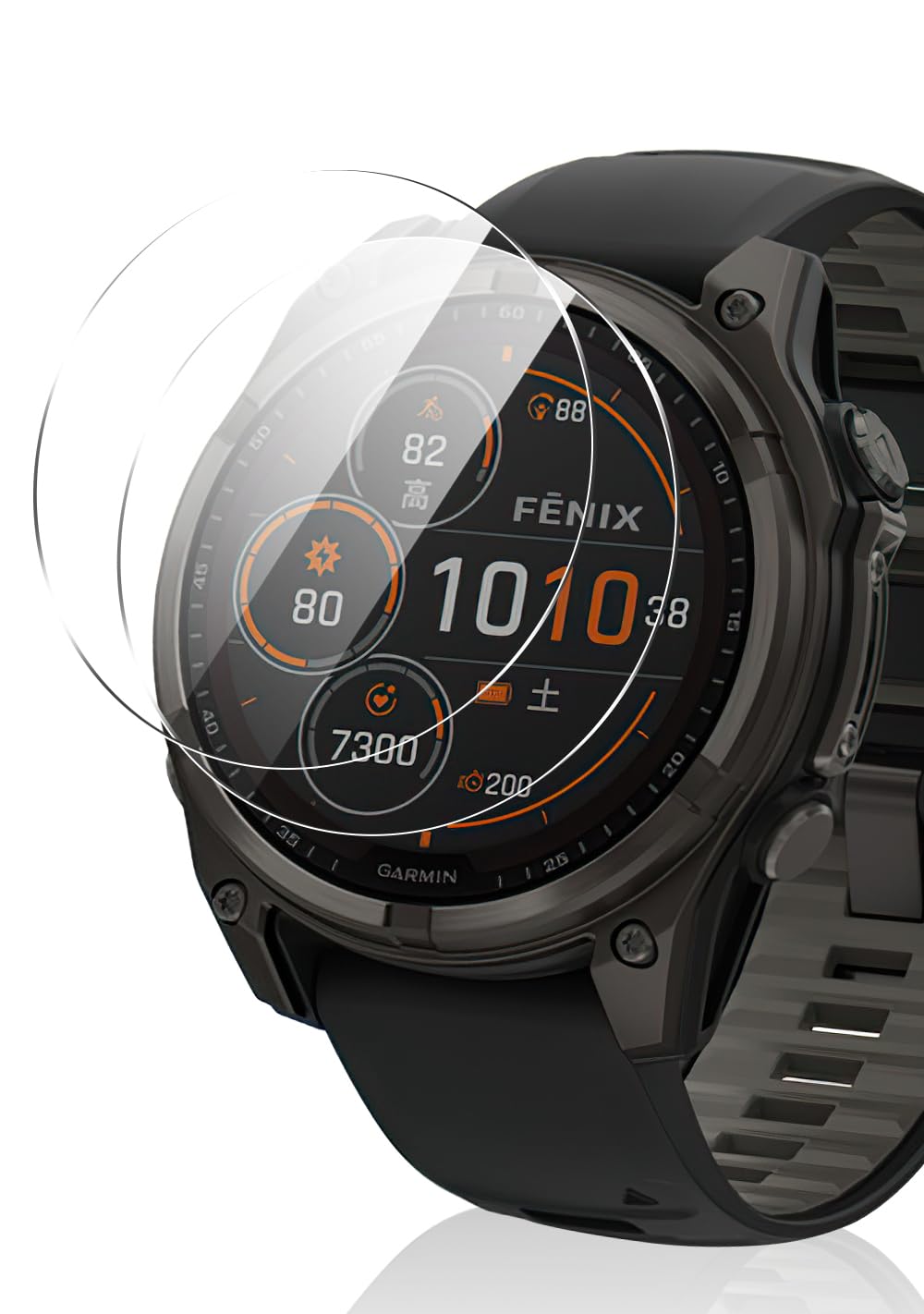 Amazon.co.jp: GARMIN fēnix 8 Sapphire Dual Power 47mm ガラス 