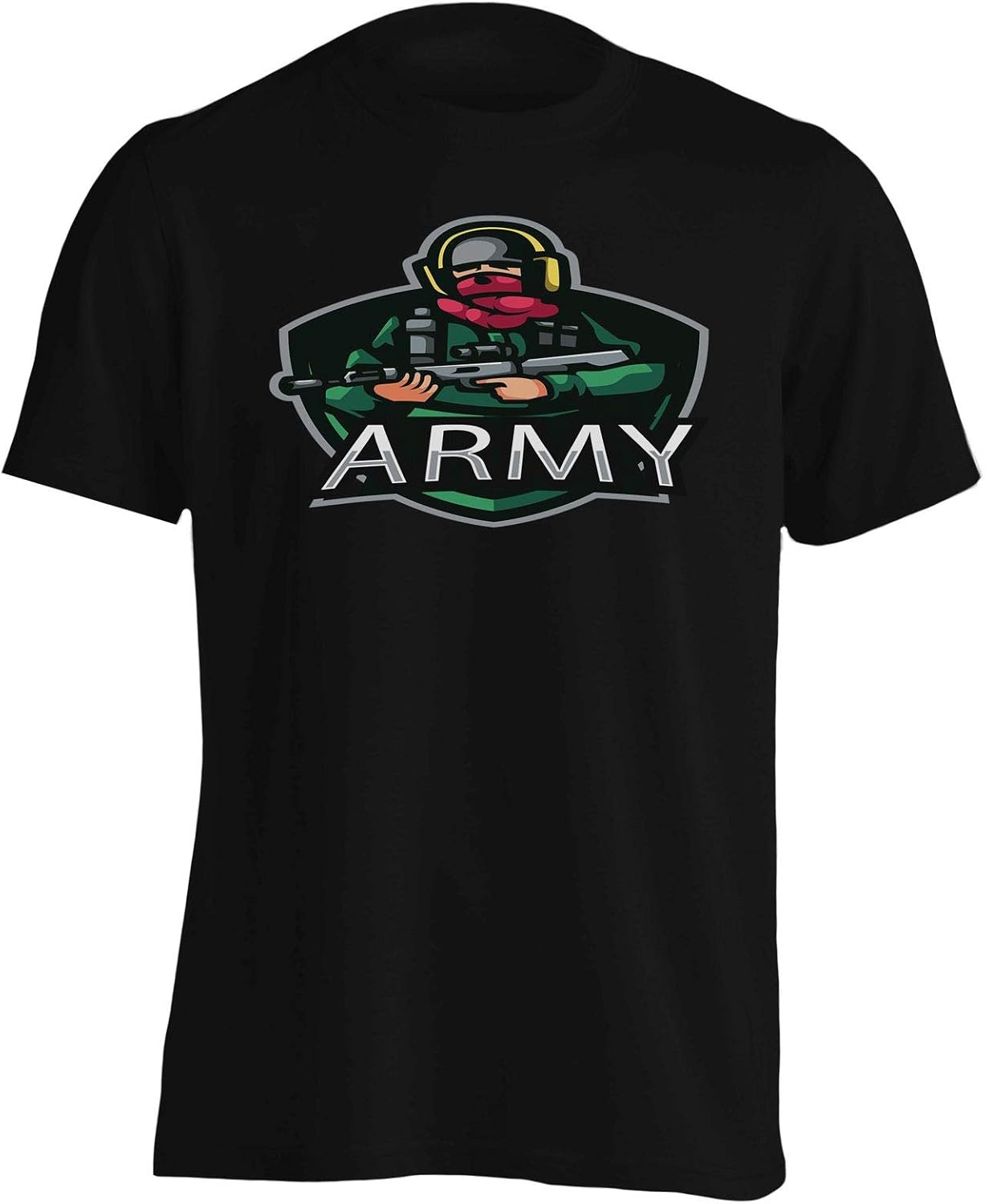 Army Soldier Badge Men's TShirt ee318m Amazon.co.uk Clothing
