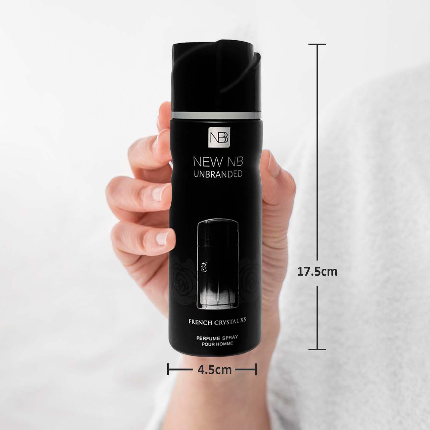 New Nb Unbranded French Crystal Perfume Deodorant Spray Pour Homme