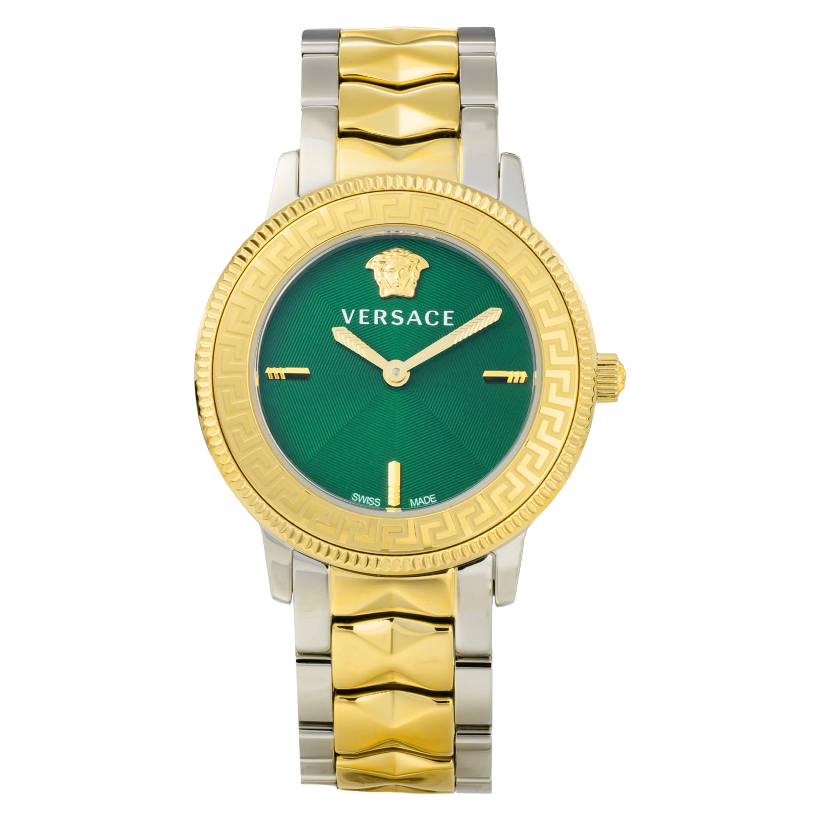 [ヴェルサーチェ] 腕時計 Ｖトリビュート VE2P00522 レディース ゴールド×シルバー [並行輸入品]