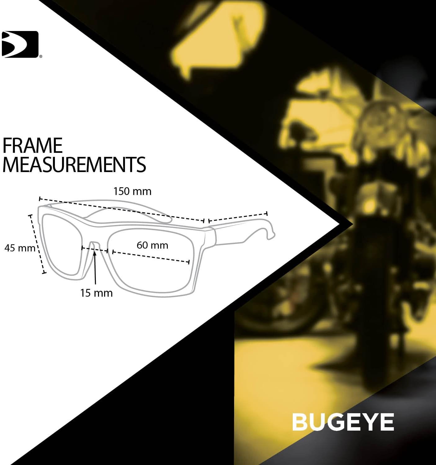 Bobster ® Bugeye, Matte Black Frame, Smoked Lens - Image 6