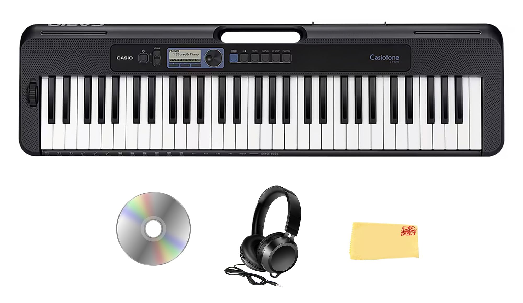 Amazon.com: Casio Casiotone CT-S300 61-Key Keyboard Bundle with