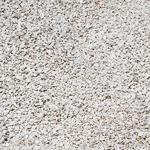 4myBaby GmbH Best for Garden - Granit Ziersplitt | Granit Splitt weiß | Kies für Garten | Zierkies Granit weiß| Granitsplitt 8-16 | Zierkies für Wege & Gartenteiche 25x3kg | Kleiner Kies Splitt bunt