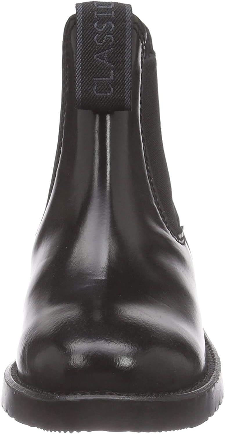 Unisex Kids ClassicLeather Jodhpur Boot With Elastic Sides and Moulded Soles
