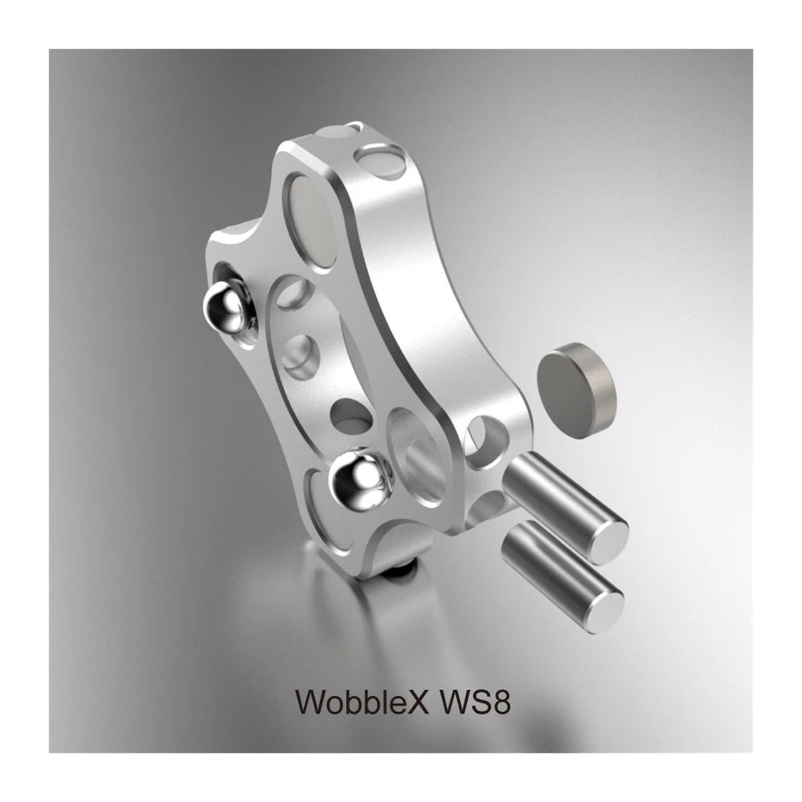 Aixinong1 Accouplement WS8 WS12 WS16 for imprimante 3D HevORT SFU1204 SFU1604, vis à billes(For WobbleX WS12)
