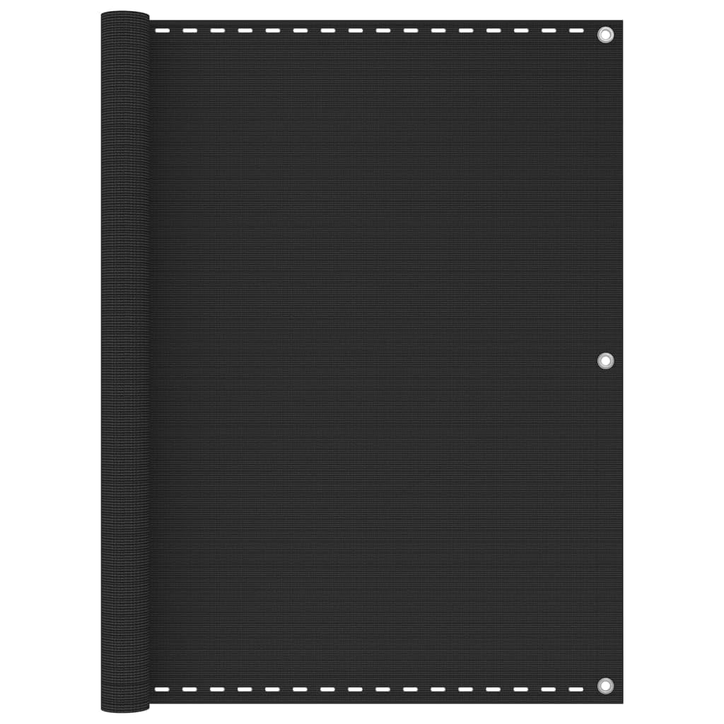vidaXL Balcony Screen Anthracite 120x400 cm HDPE — image 1