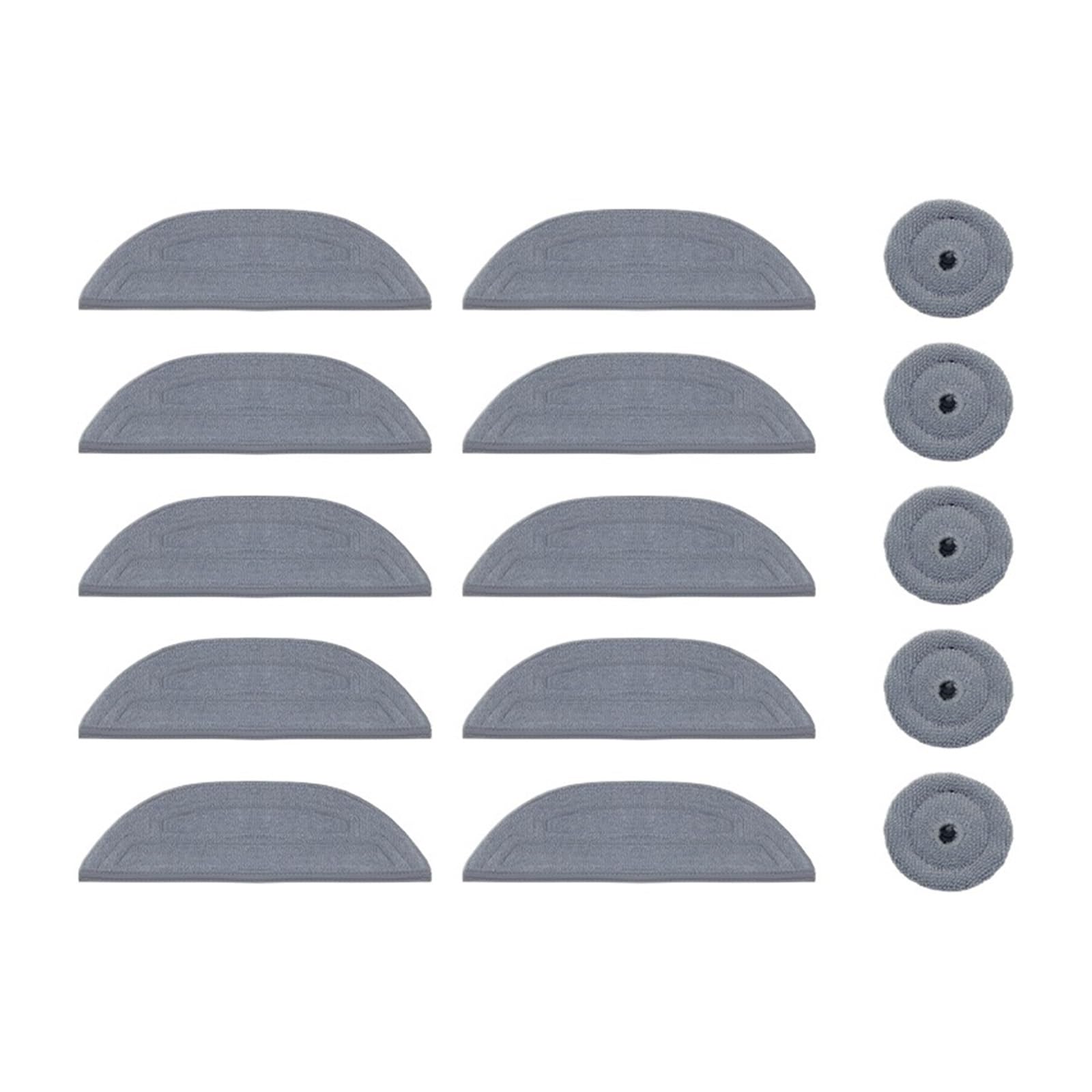 SLAQEYDJS Mop Cloth Replacement Parts, Compatible With Roborock S8 Maxv Ultra Robot Vacuum Cleaner Accessories(3set)