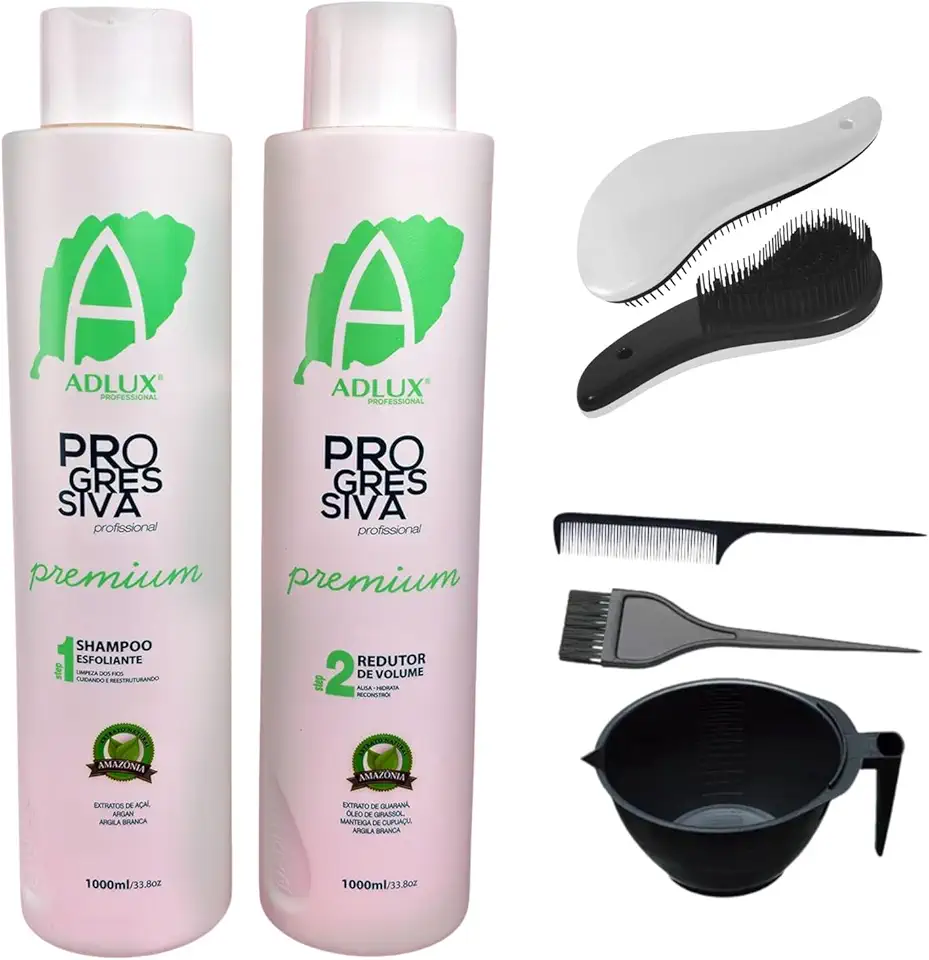 Kit Progressiva Premium 1L Com Escova Magica E Acessorios