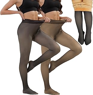 Sponsored You’re seeing this ad based on the product’s relevance to your search query.Learn more about this advertisement Merlvida Women's Winter High Waist Thermal Tights Lined Leggings Warm Fleece Winter Tights Fake Translucent Thermal Tights Pantyhose 1-3 Pairs