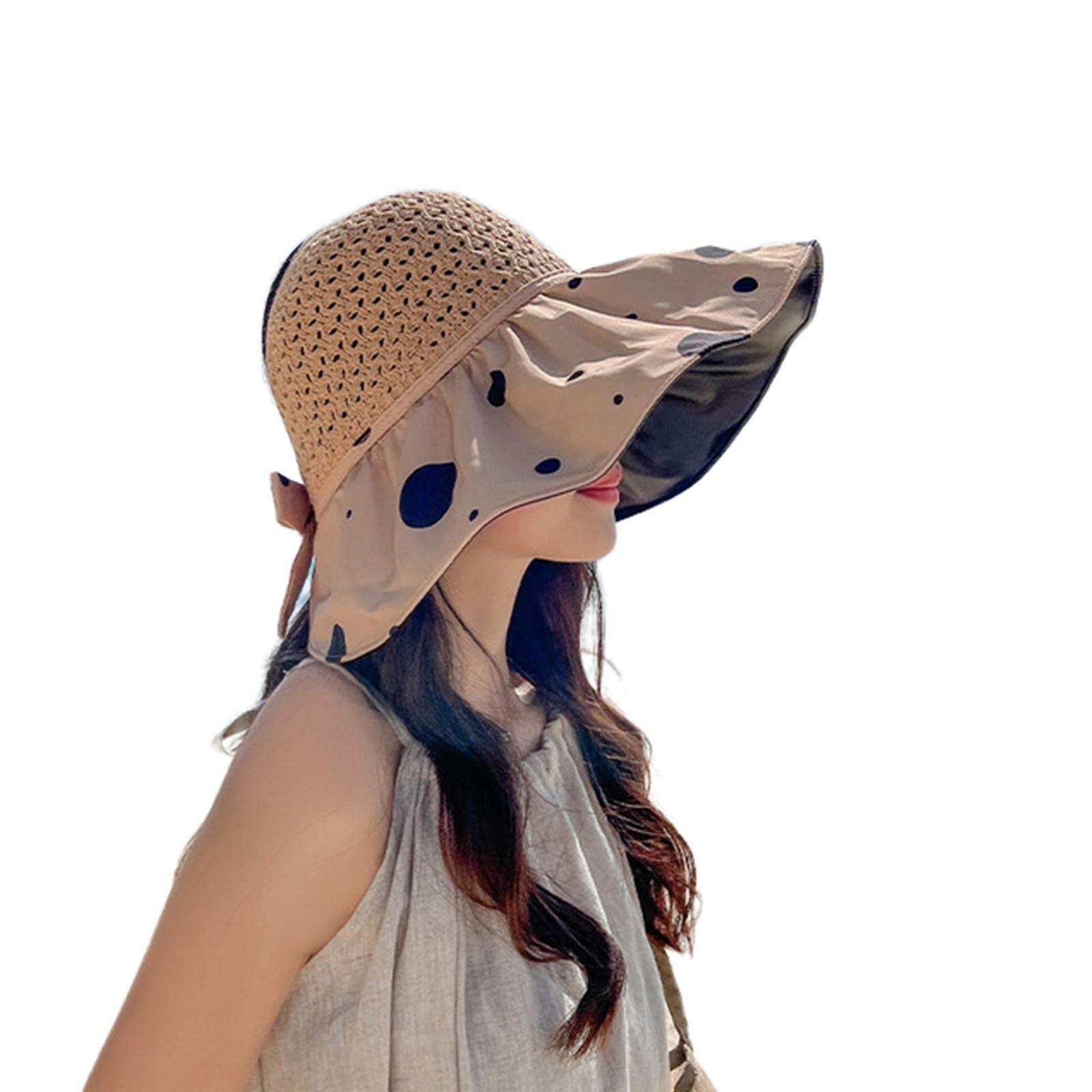 Chapeau bucket anti-UV pour femme : profitez du soleil sur la plage avec style - 7