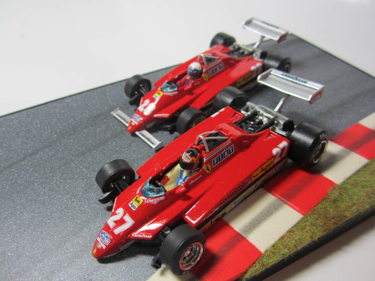 ビルヌーブ ピローニ 1982年 サンマリノGP フェラーリ 1/43 ブルム