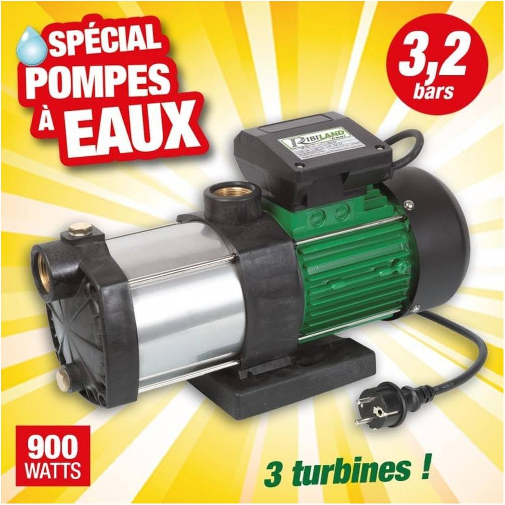 Pompe 3 turbine 900W Surface