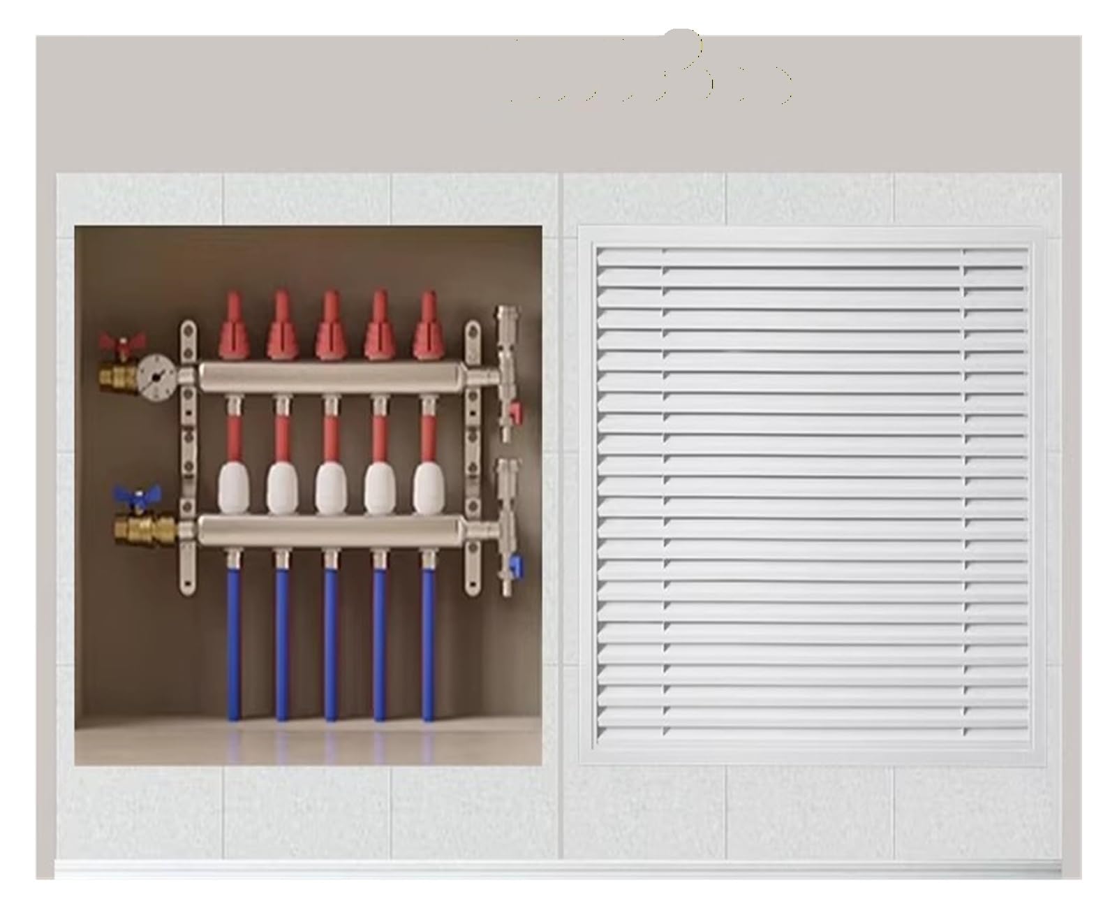 Griglia di ventilazione rimovibile per parete/soffitto, 40 x 60 cm, flusso d'aria efficiente, design elegante, facile installazione, compatibile con sistemi domestici
