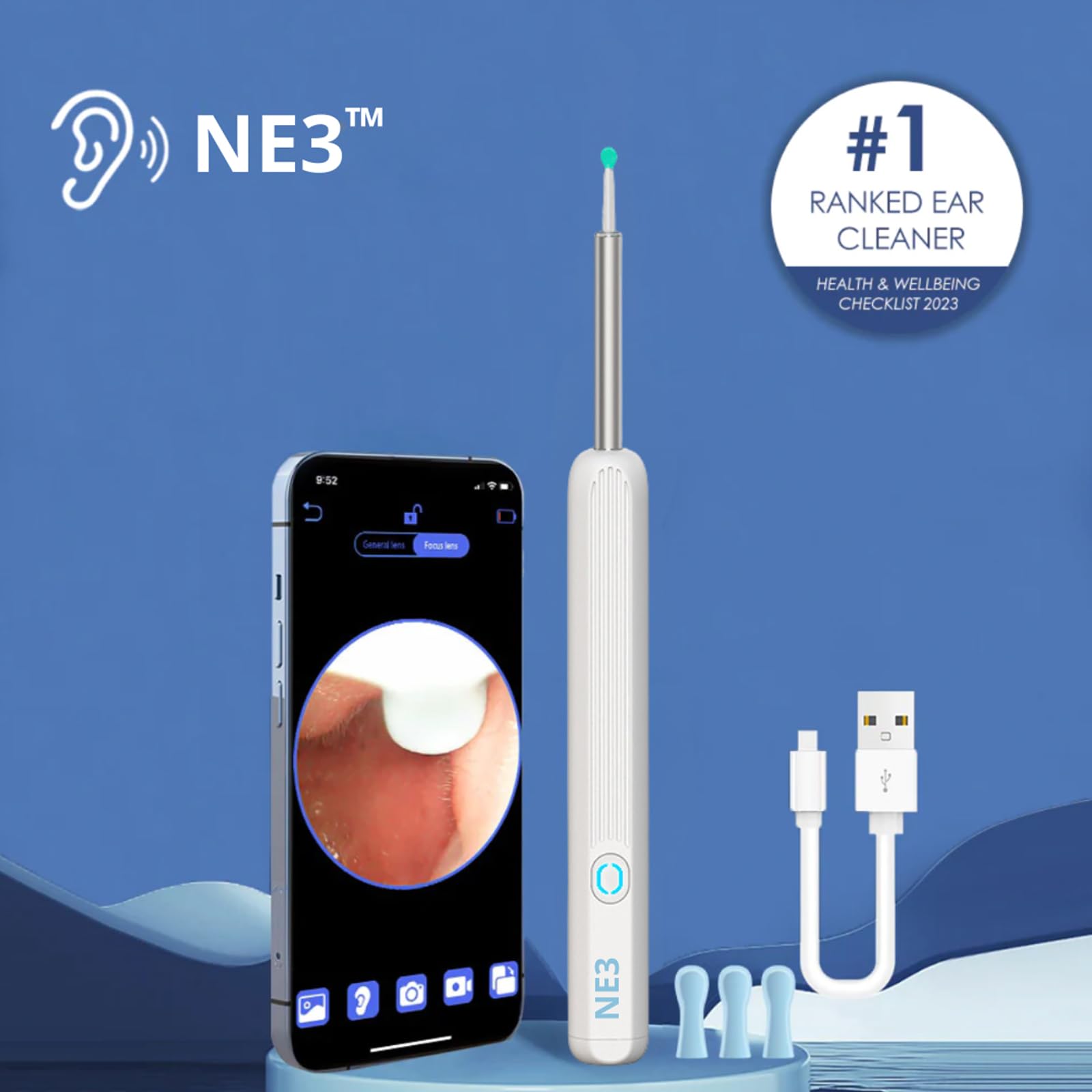 Amazon.com: mcgotasy AEX Earpick, NE3™ - CleanEar Pro