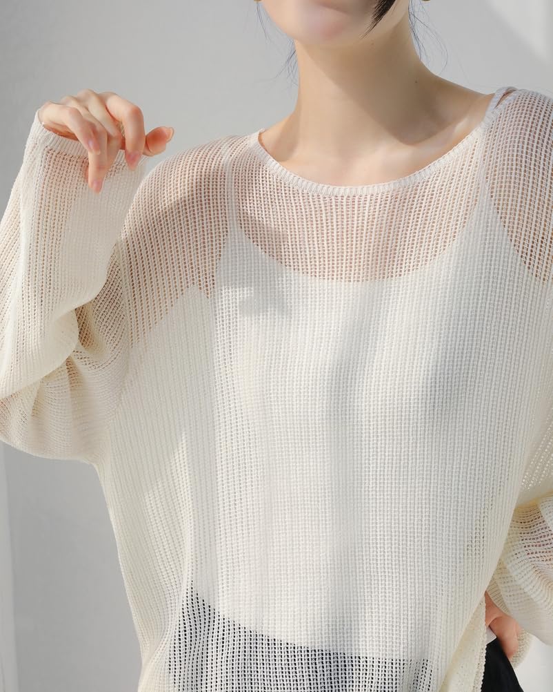 Donna Maglia Scava Fuori Dalla Spalla Grembiule Manica Lunga Loose Fit Pigro Casual Top