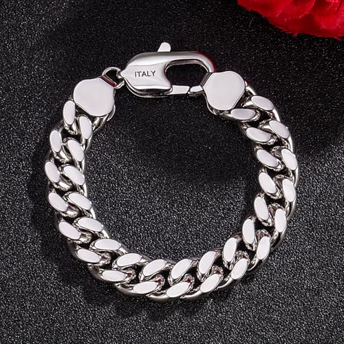 Pulsera de Plata 925 para Hombre Estilo Miami Cuban Link miniatura 5
