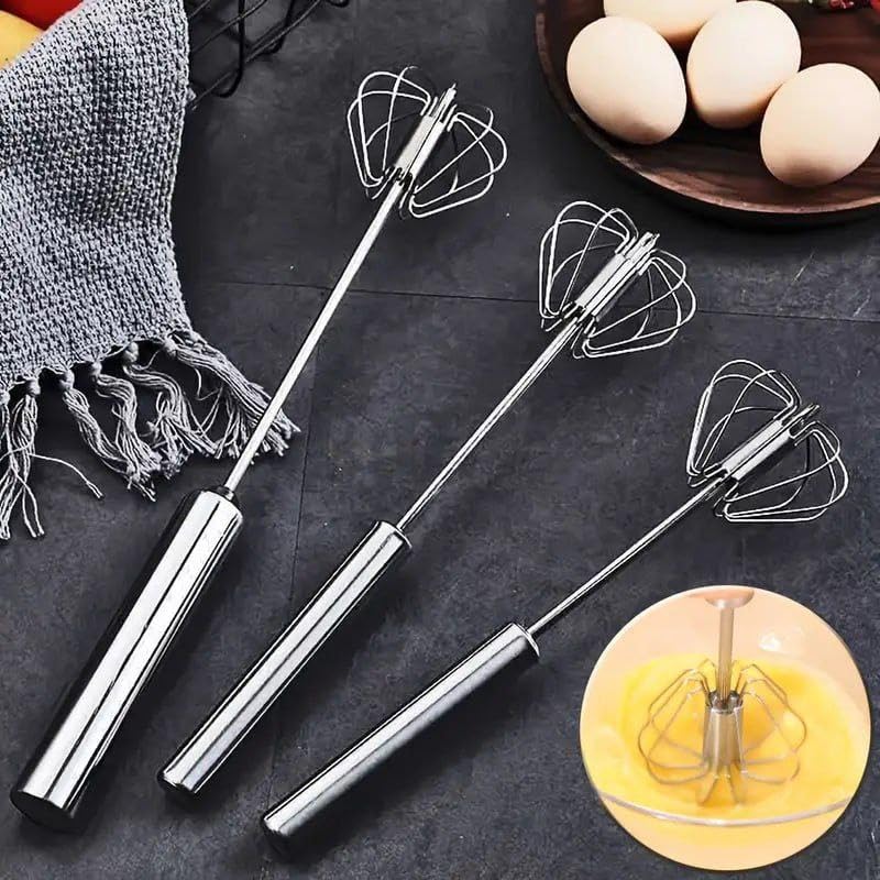 Stainless Steel Manual Mixi Hand Blender for Lassi Buttermilk Eggs Coffee Milk Batter Mixing Tool for Kitchen Use (Multicolour | Pack Of 1)-image-18