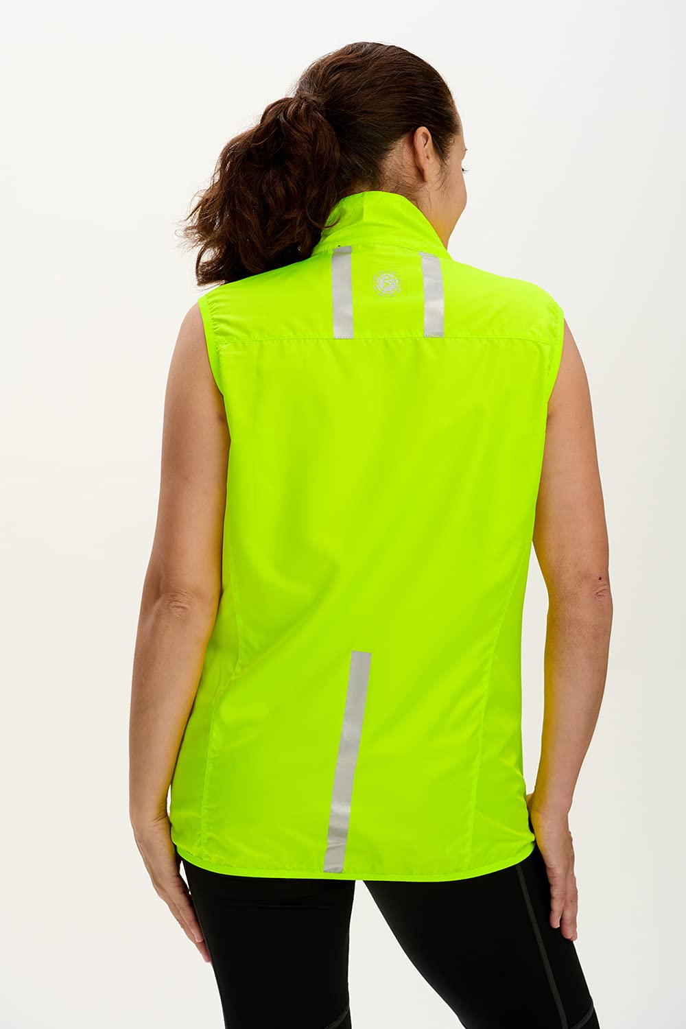 Time To Run Correr Chaleco para Mujer Sin Mangas Ligera Respirable y Resistente al Viento - Ideal Para Jogging Hacer Ejercicio y Ciclismo