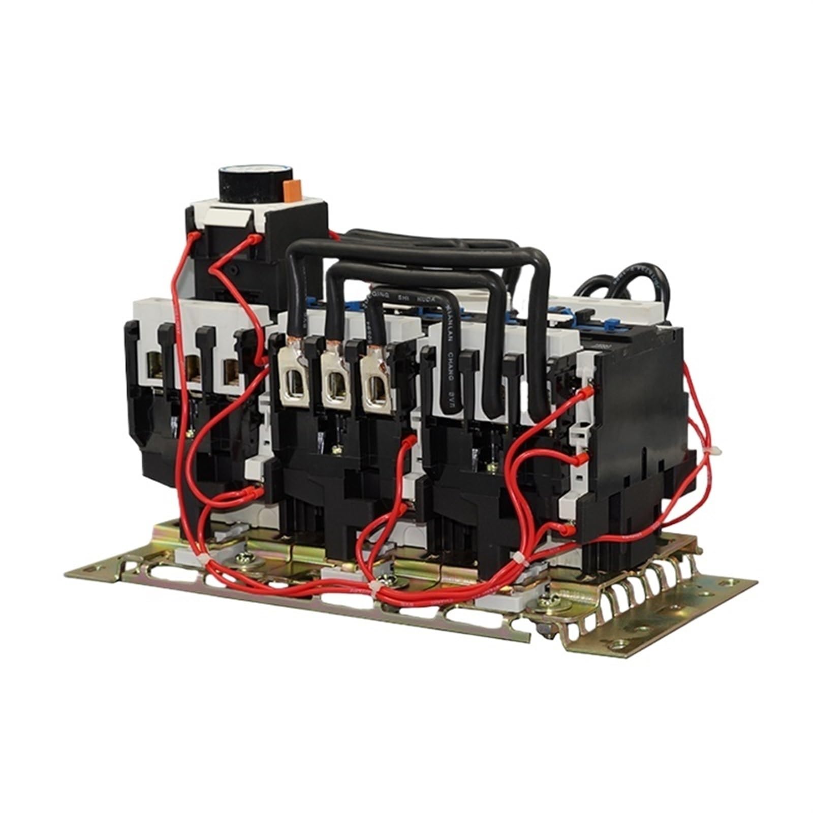 Démarreur étoile-triangle QJX2-65 pour moteurs d'atelier 110V