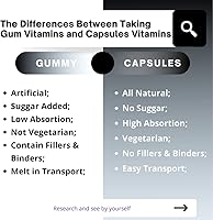 Vista 5 de Suplemento vitamínico complejo de vitamina B de alta potencia - B1 B2 B3 B5 B6, biotina B7, ácido fólico folato B9 y vitaminas B12 - Complejo