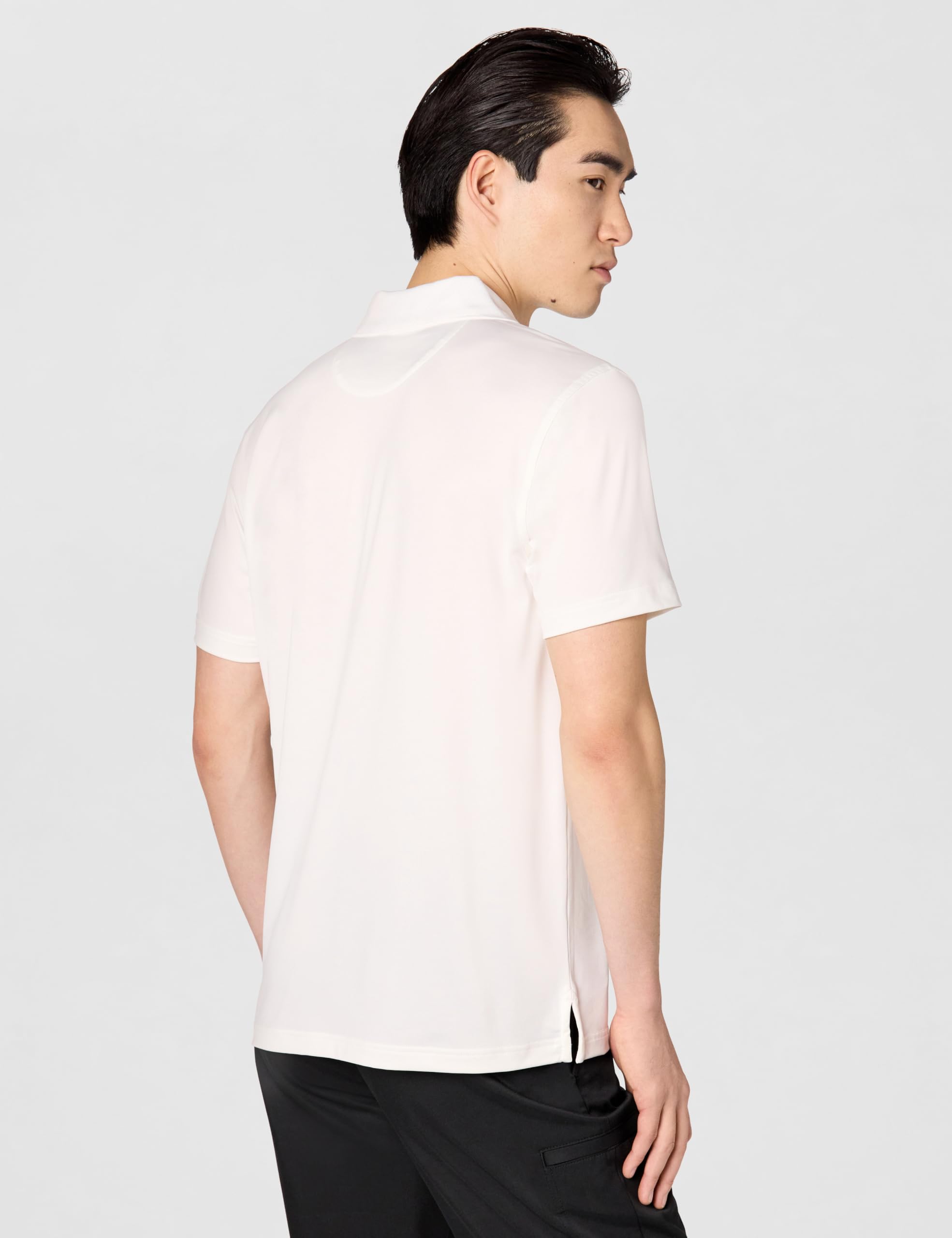 Brooks Brothers Performance Stretch koszulka polo z krótkim rękawem Solid Mężczyźni Performance Stretch koszulka polo z krótkim rękawem Solid