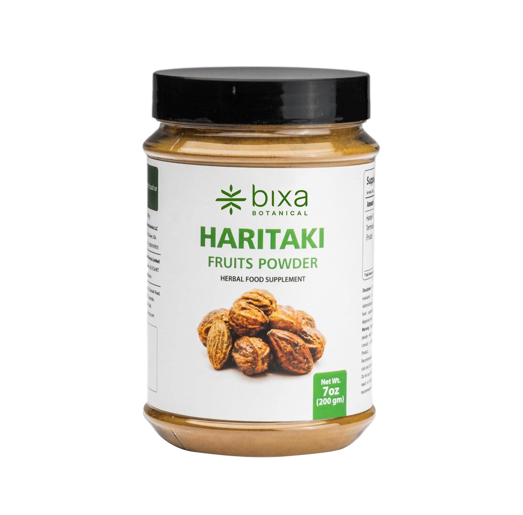 bixa BOTANICAL Haritaki Powder