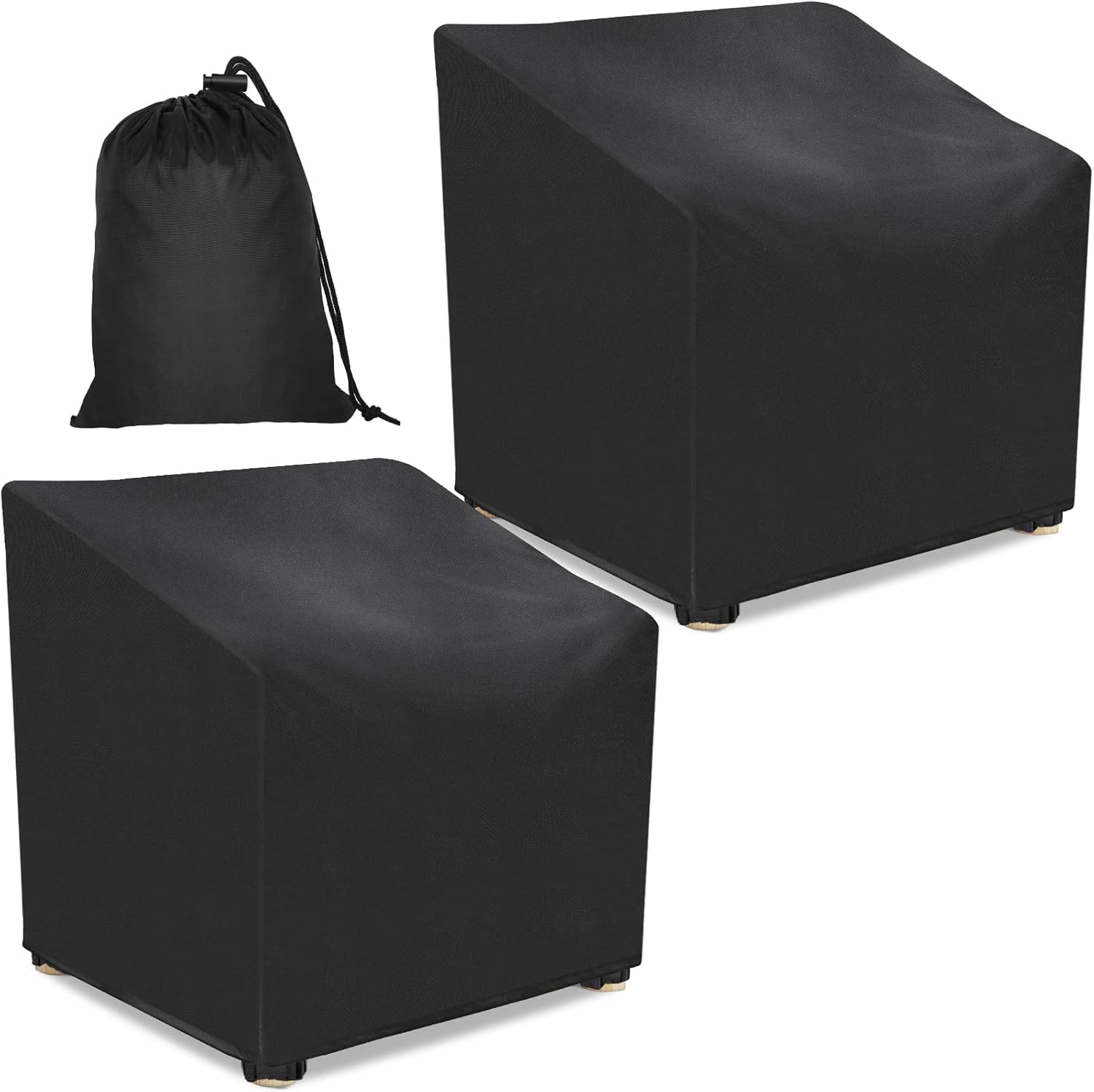 Takytao Patio Chair Covers 34“W x 39”D x 34“H, Outdoor