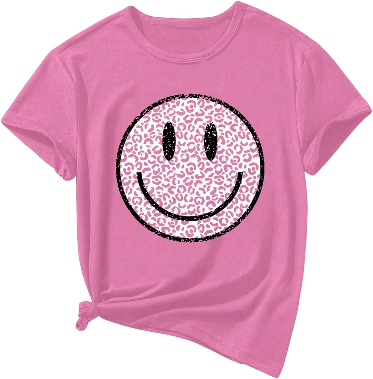 SweatyRocks Girl's Graphic T Shirt Short Sleeve Crew Neck Summer Casual Tee Tops