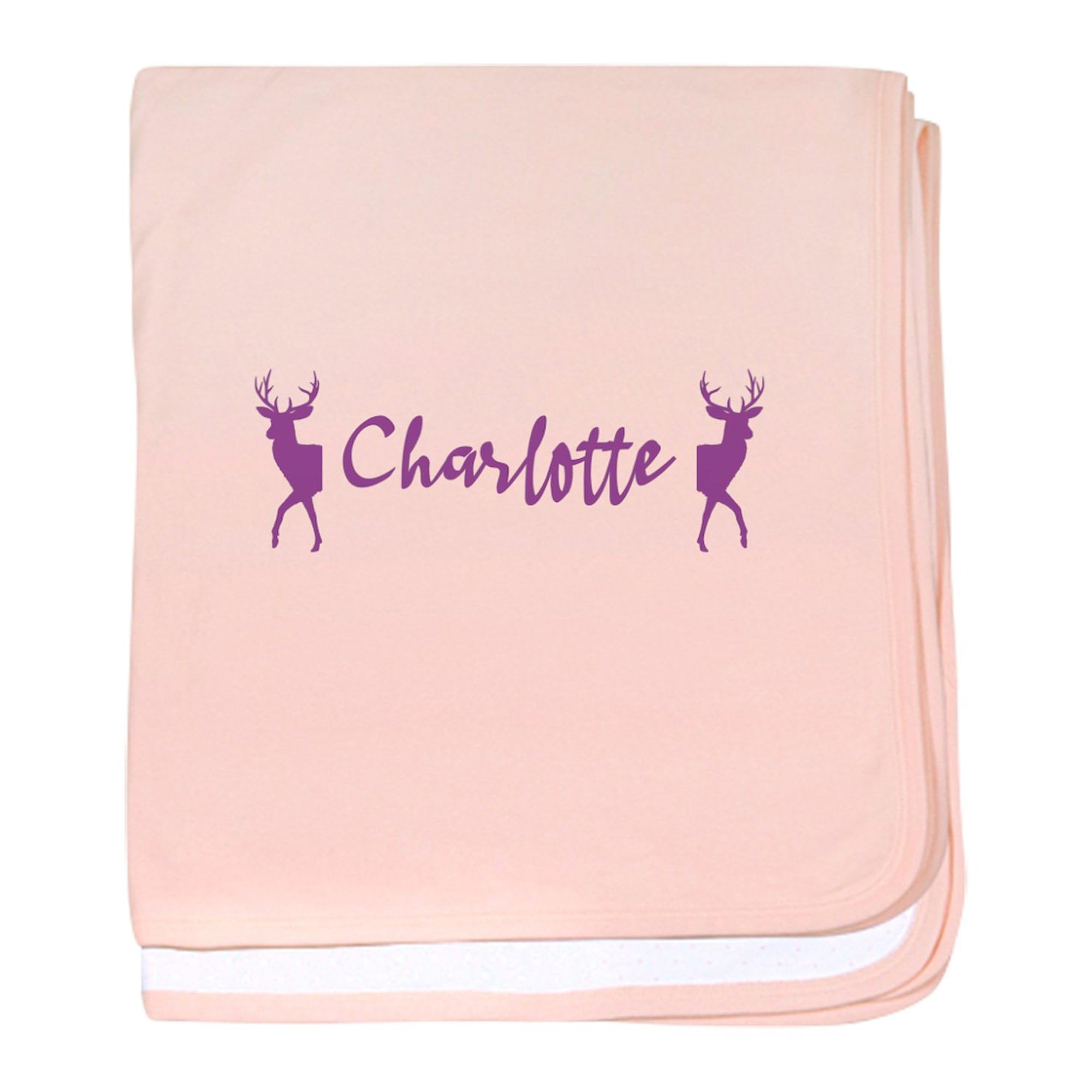 CafePress Charlotte Baby Blanket, Super Soft Newborn Swaddle