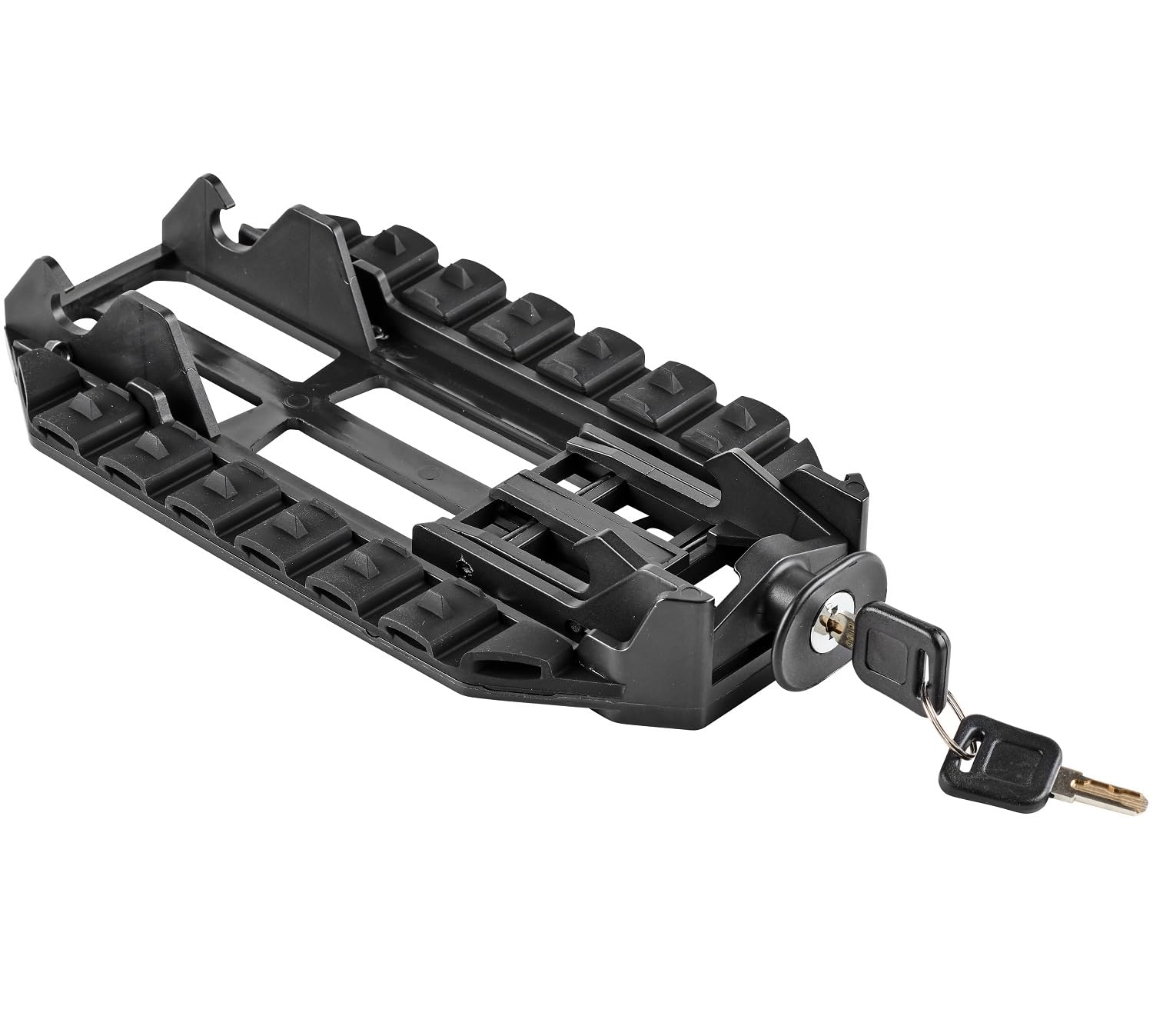 MonkeyLoad-T Adapterplatte für Fahrrad Gepäckträger Schwarz