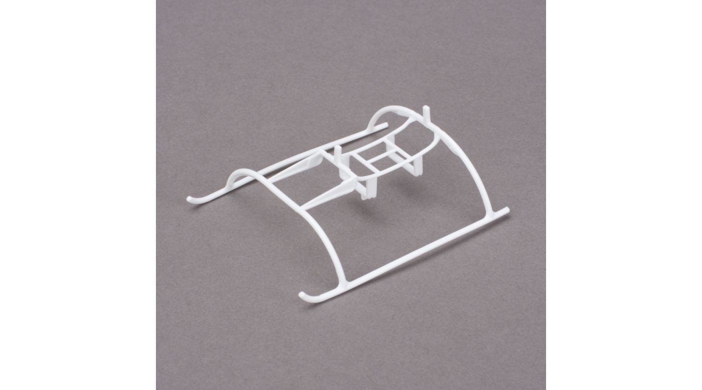 Blade Landing Skids with Battery Mount, White
