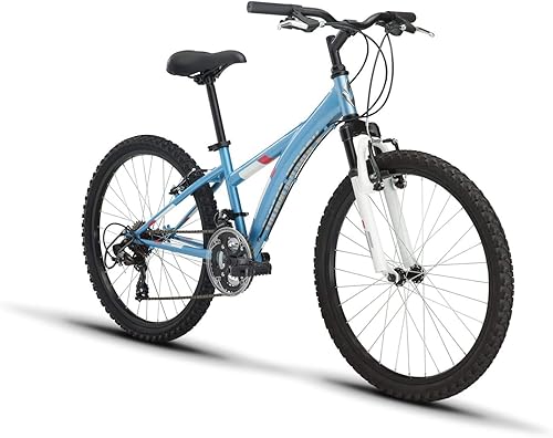 Miniatura 3 de Diamondback Bicycles Tess 24 Bicicleta de montaña con ruedas de 24 pulgadas, color azul