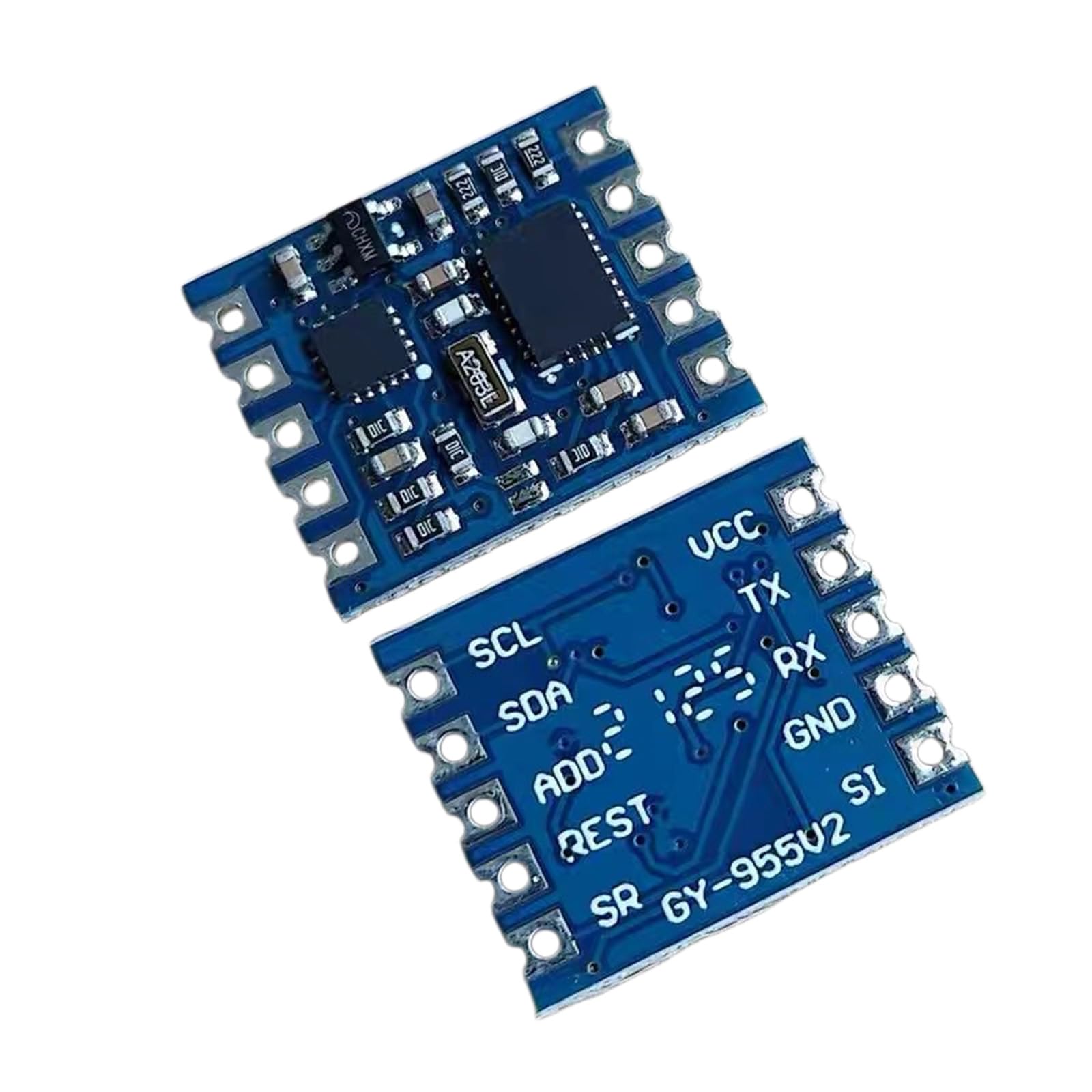 Módulo de sensores de giroscopios de acelerómetro IMUs 9DOF integrado con chip BNO055V2 para posicionamiento preciso PCB Gyrocompass integrado