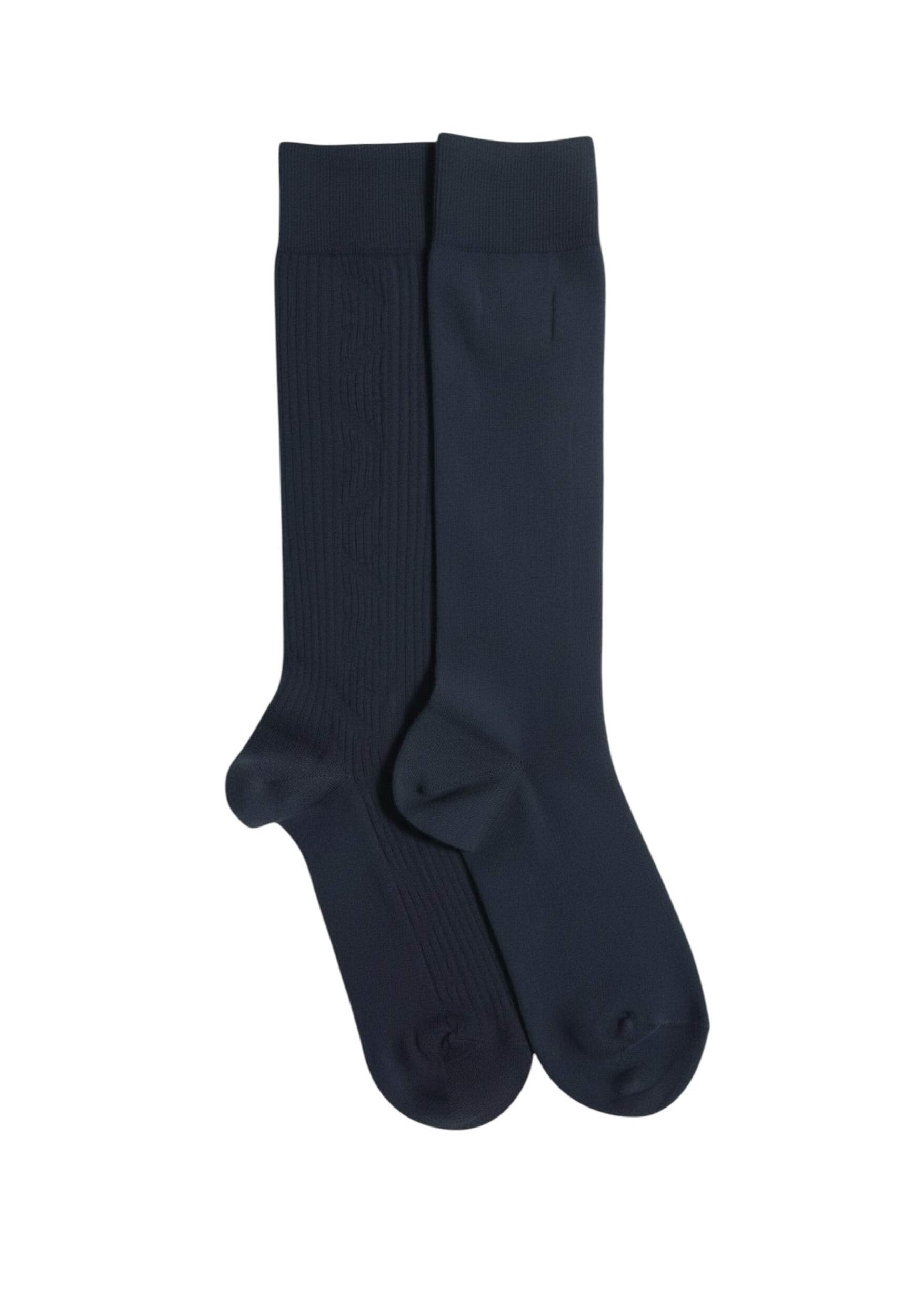 Emporio Armani MAN'S GIFT 2-PACK LONG SOCKS BLUE TU