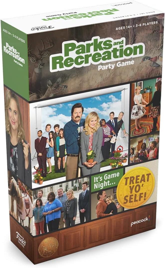 Parks and Recreation Party Game,for ages 14 years