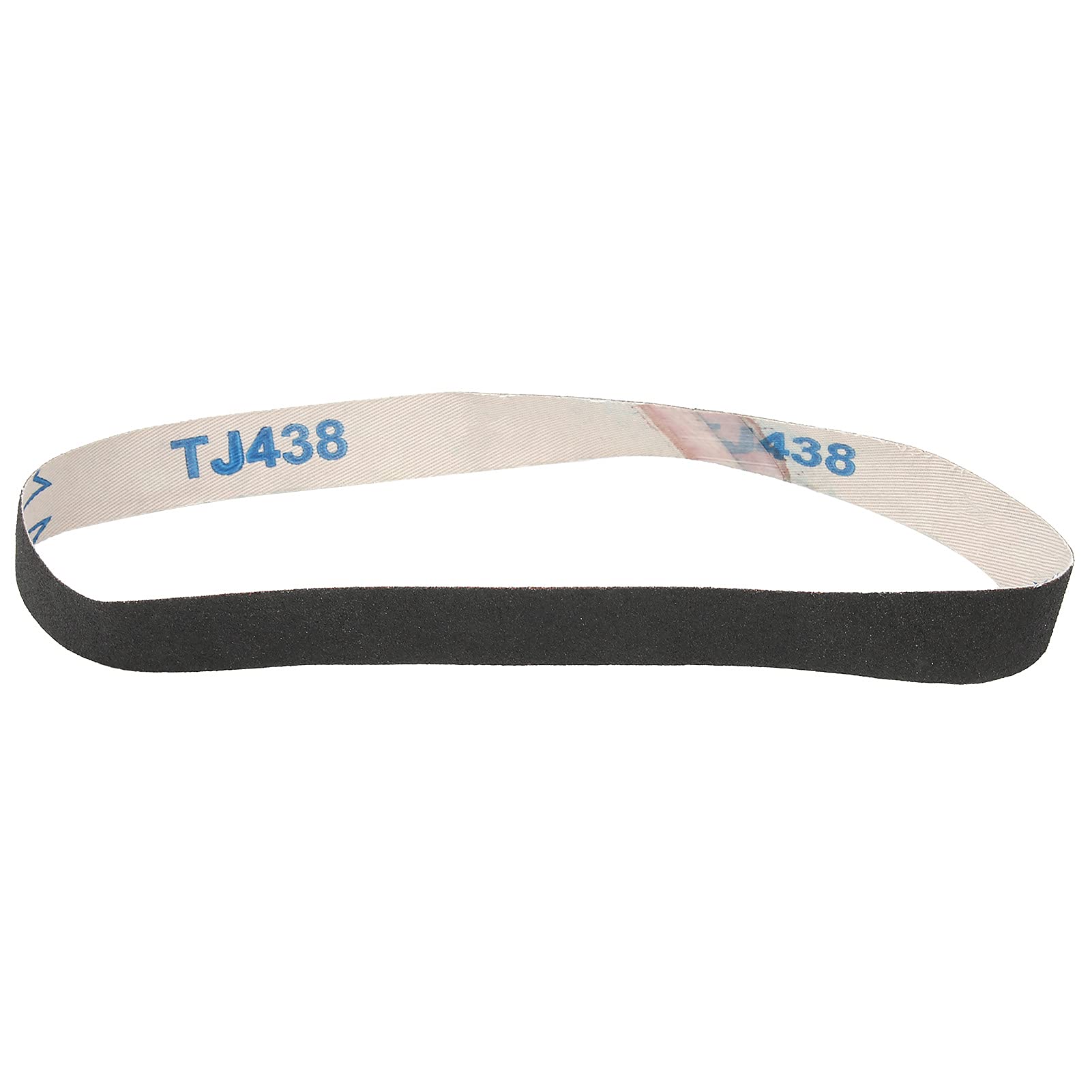 Fdit 20 cintas de lija de 520 x 20 mm, óxido de aluminio, medio, metal, rollos de papel de lija, herramienta de rebabas para lijadora de banda (80#)