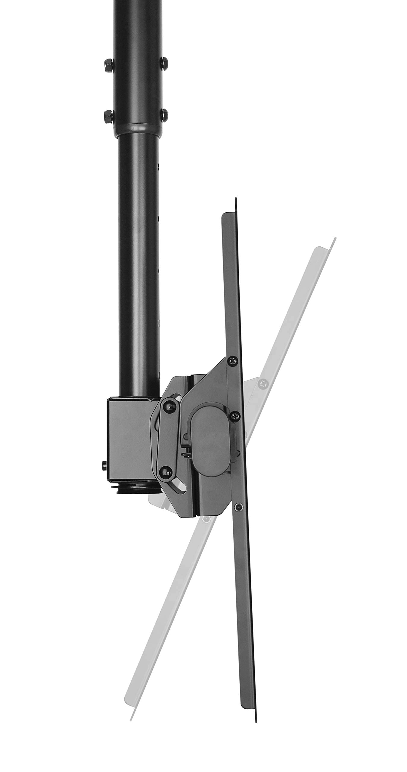 HALTERUNGSPROFI Extra Lange Deckenhalterung Neigbar 360 Grad drehbar für 40 42 46 47 50 55 60 63 65 70 Zoll TV VESA bis 600 x 400 optimal für LCD LED 4K UHD DH6002L