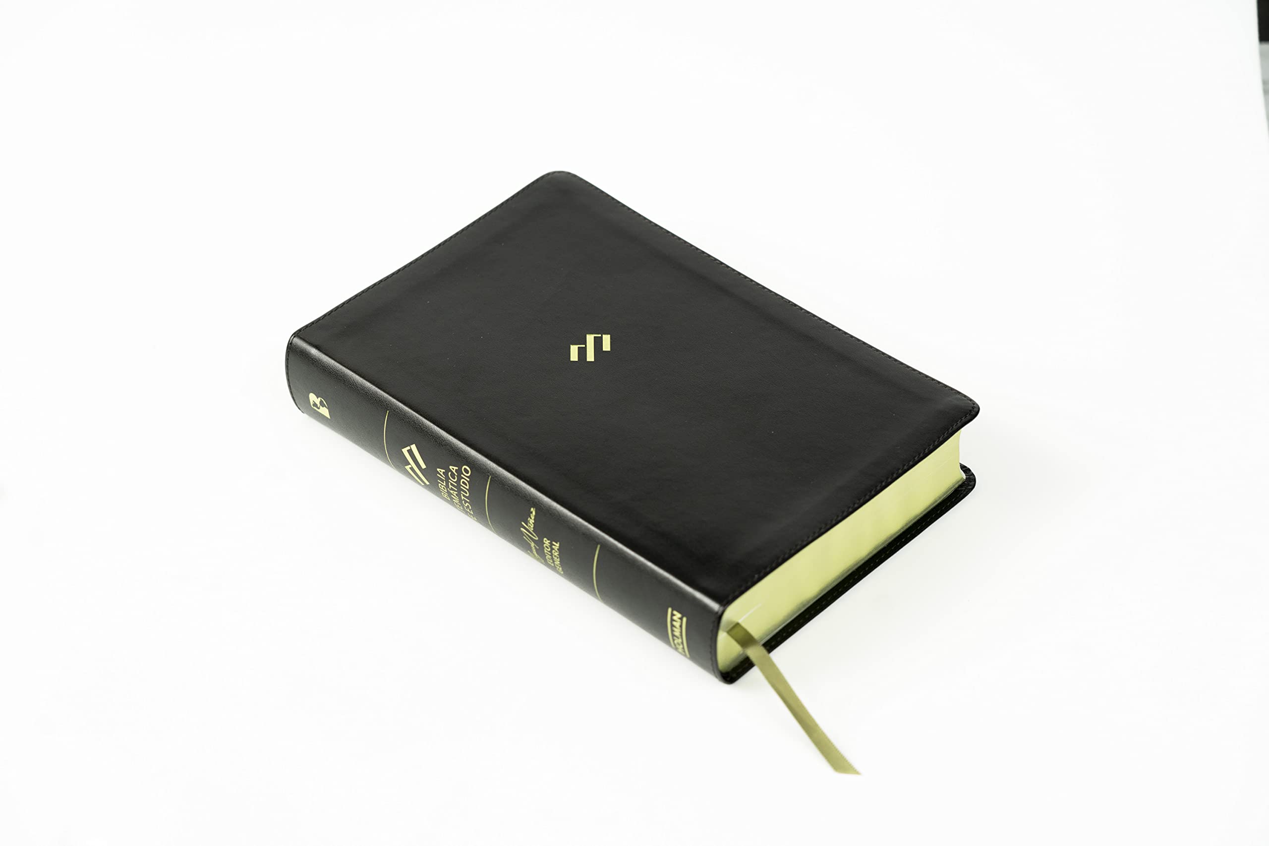 RVR 1960 Biblia temática de estudio, negro piel genuina: RVR 1960 Biblia temática de estudio, negro piel genuina/ Thematic Study Bible black genuine leather