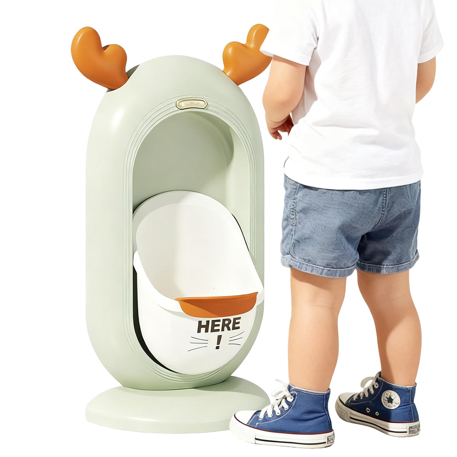 Urinal für das Erlernen der Sauberkeit, Wandtoilette mit Cartoon-Motiv, Lernurinal im Stehen – für Badezimmer, Haus, Schule, Kindergarten, Kinderzimmer, Kinderzimmer, Nursing