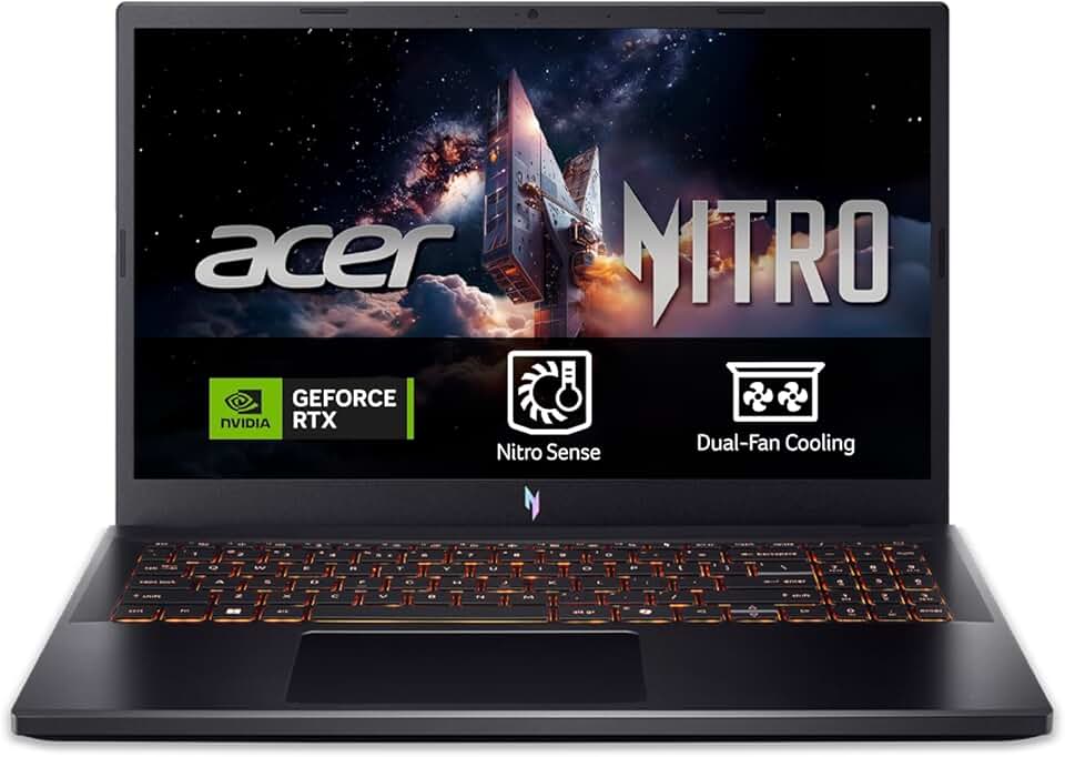 Acer Nitro V 15 ANV15-52 Gaming Laptop 15.6" FHD I...